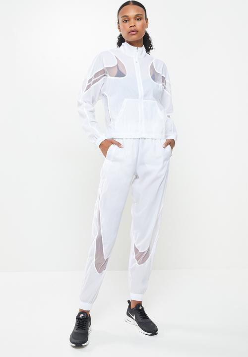 Nike - Nsw amd woven jacket - white