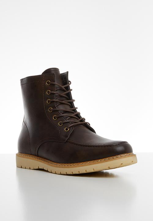 Superbalist - Austin lace-up boot - brown