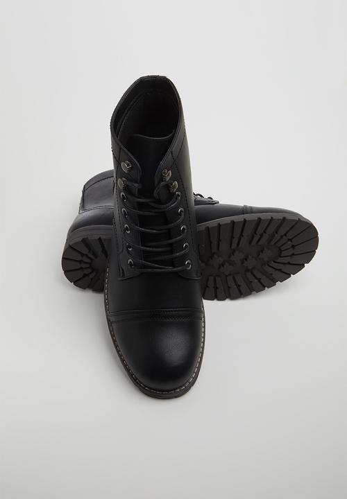 Superbalist - Jian lace-up boot - black