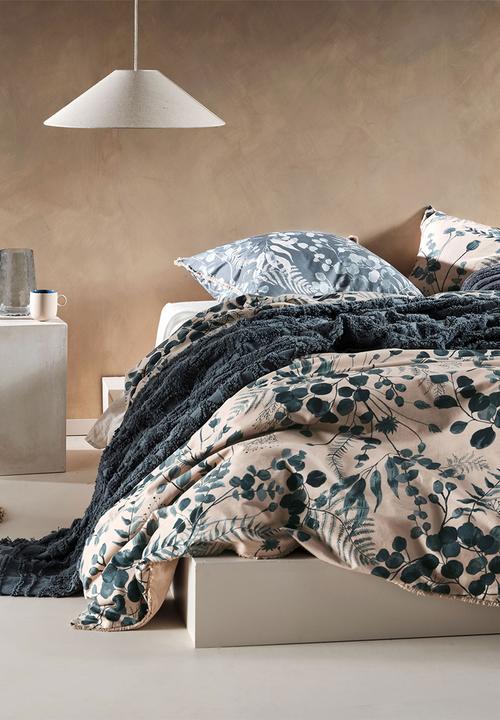 Linen House - Nellie duvet cover set - petrol