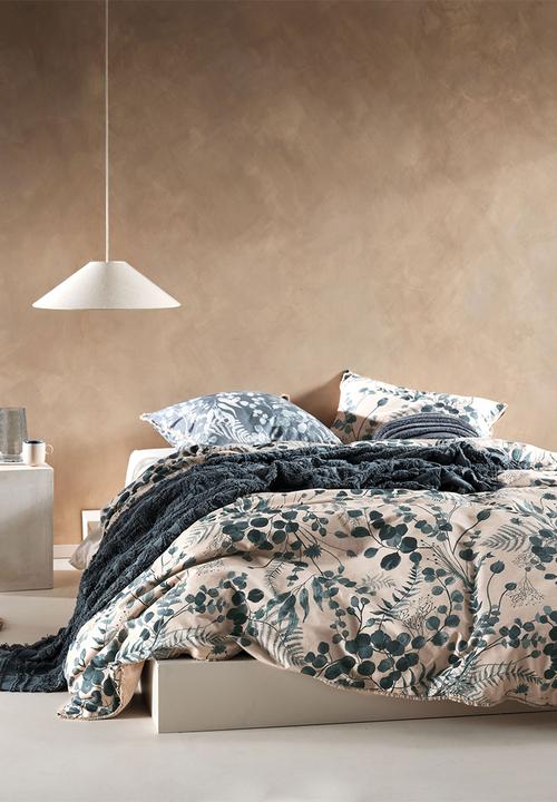 Linen House - Nellie duvet cover set - petrol