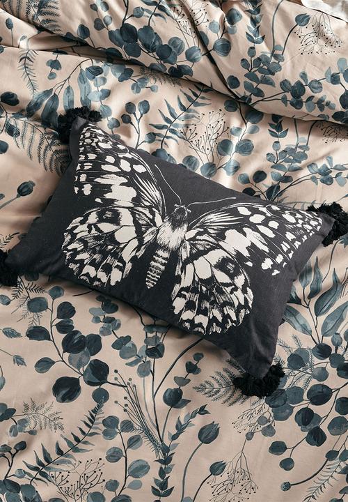Linen House - Nellie duvet cover set - petrol