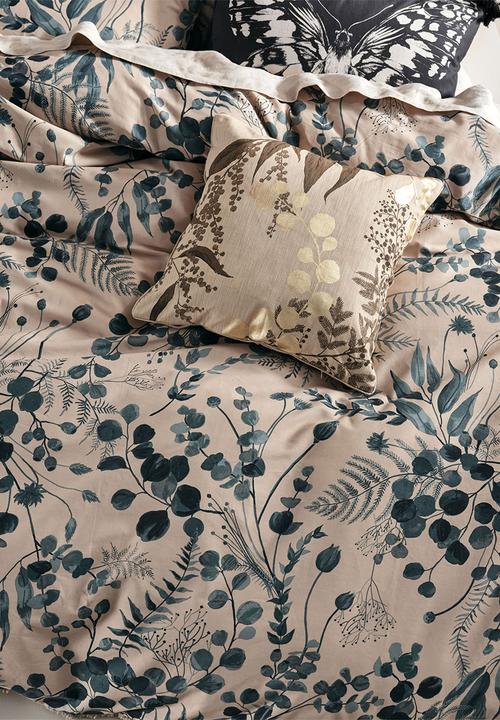 Linen House - Nellie duvet cover set - petrol