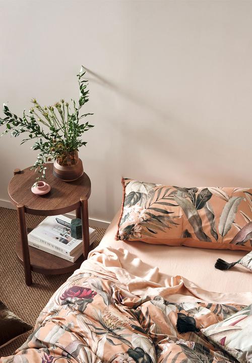 Linen House - Tillie duvet cover set - brandy