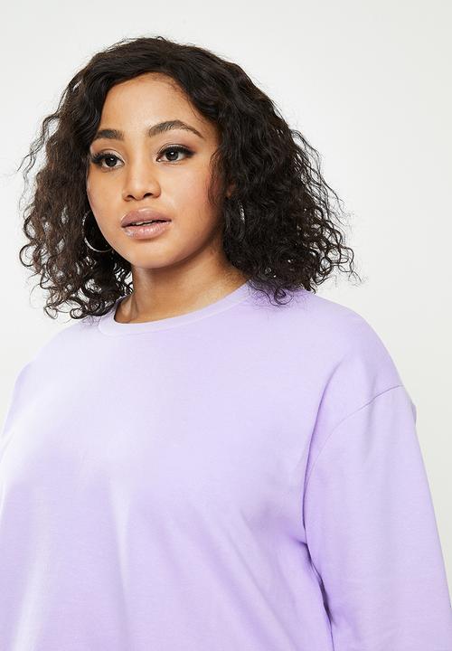 Blake - Cropped sweater - lilac 
