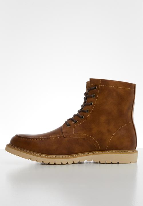 Superbalist - Austin lace-up boot - tan