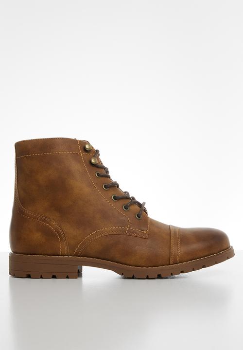 Superbalist - Jian lace-up boot - tan