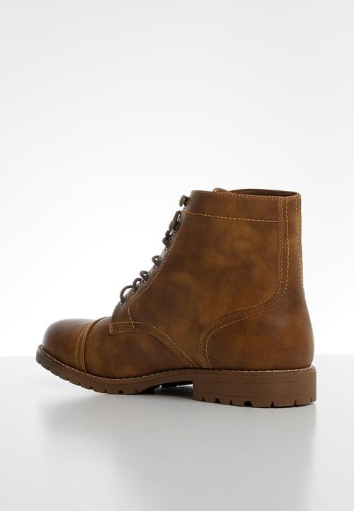 Superbalist - Jian lace-up boot - tan