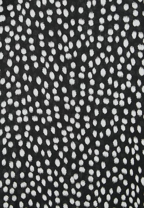Superbalist - Long sleeve tiered mini - black & white