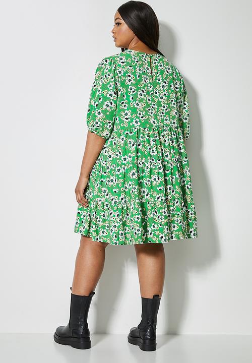 Superbalist - Balloon sleeve mini - emerald 