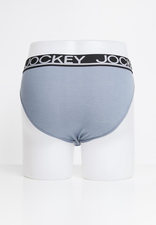 Jockey - 3 pack plain jockey brief - multi