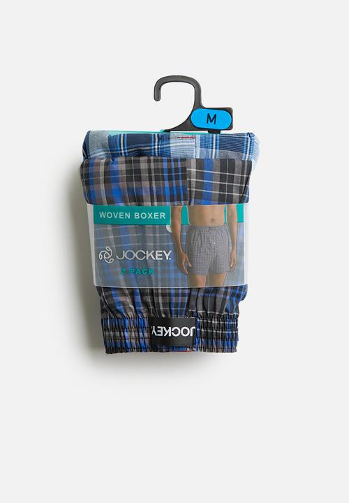 Jockey - 2 pack woven boxer - multi