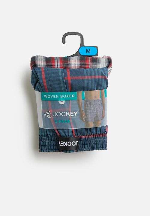 Jockey - 2 pack woven boxer - multi