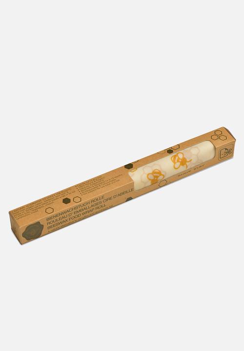 Nuts - Re-usable Beeswax wax wrap roll - honeycomb