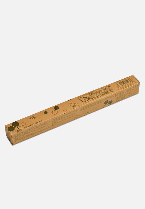 Nuts - Re-usable Beeswax wax wrap roll - honeycomb