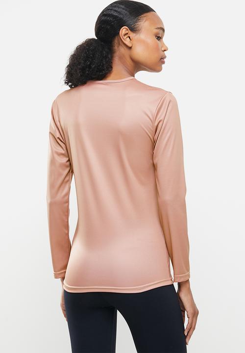 MOVEPRETTY - Hannah base layer top - blush
