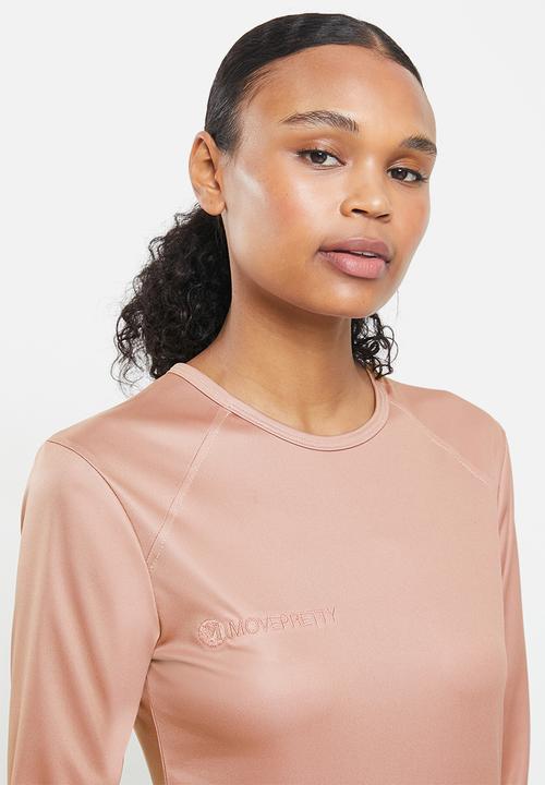 MOVEPRETTY - Hannah base layer top - blush
