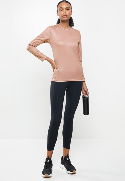 MOVEPRETTY - Hannah base layer top - blush