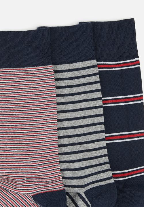 Superdry. - City sock 3 pack - multi 