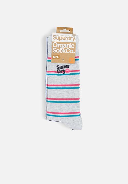 Superdry. - City sock triple pack - multi 