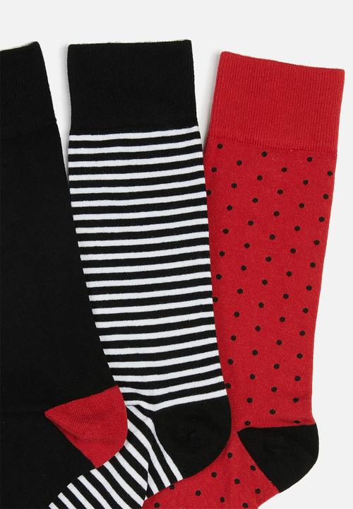 Superdry. - City sock 3 pack - multi 