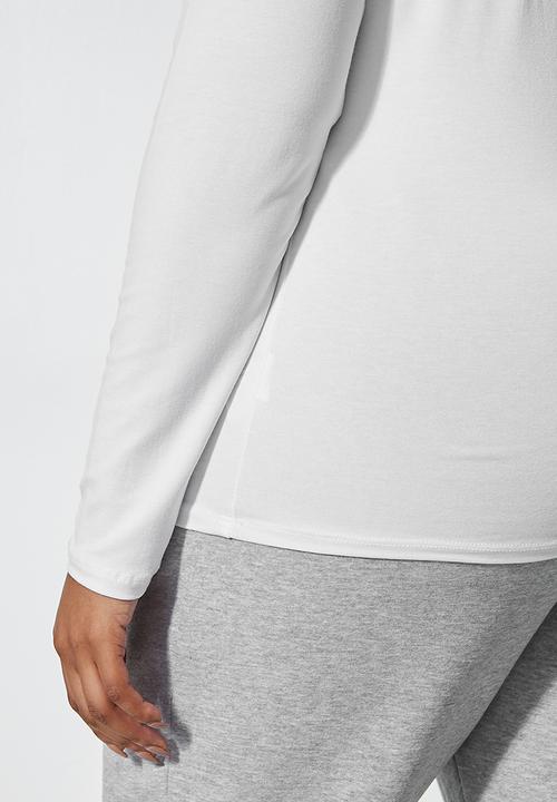 Superbalist - 2 Pack funnel neck viscose tops - black & white