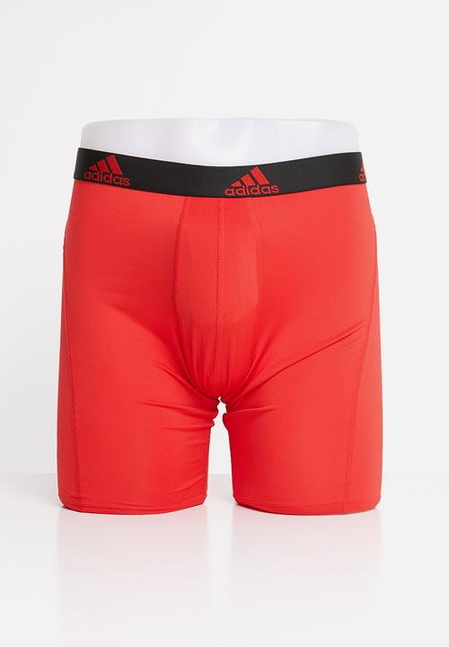adidas Performance - 2pp bos brief - black & red 