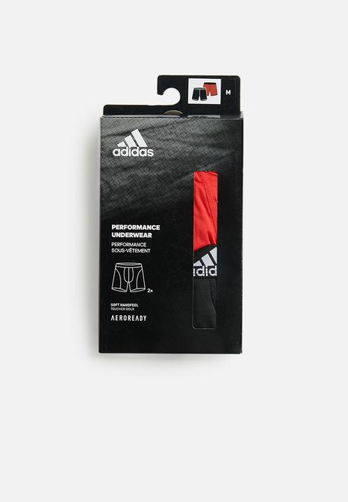 adidas Performance - 2pp bos brief - black & red 