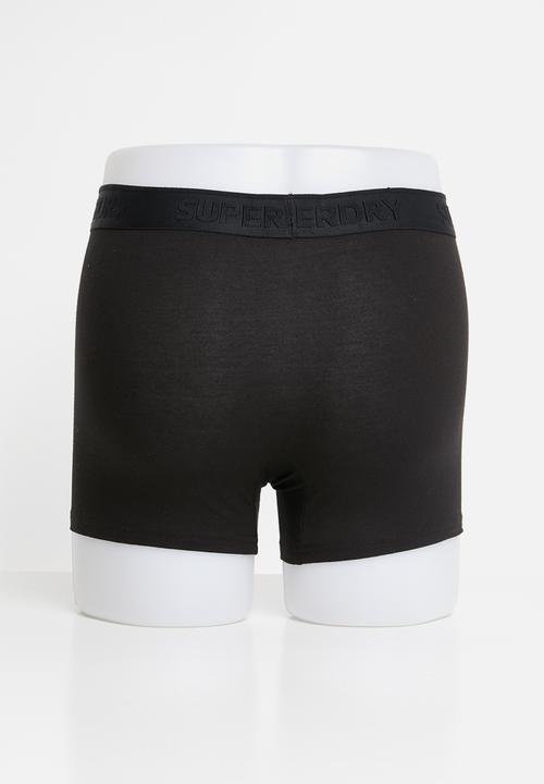 Superdry. - Classic boxer triple pack - black
