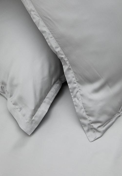 Sixth Floor - 100% bamboo super soft duvet cover set - grey