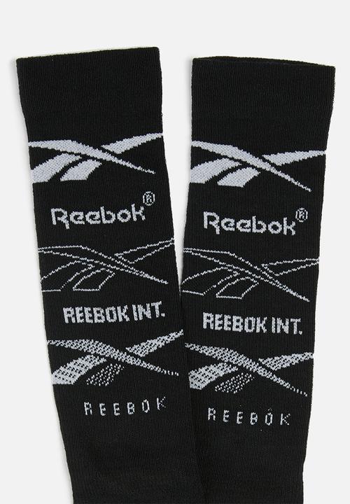 Reebok - Tech style eng crew sock socks - black