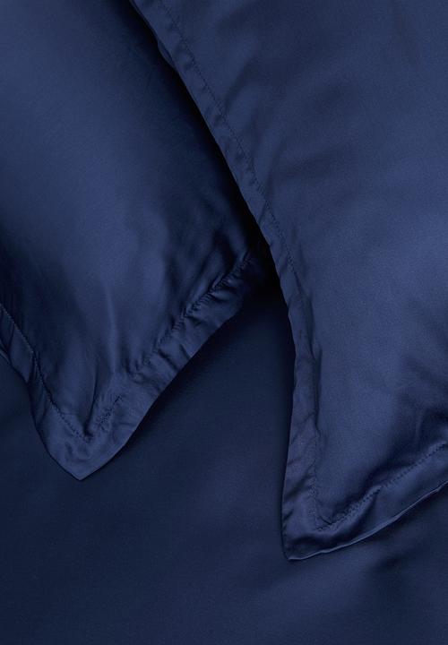 Sixth Floor - 100% bamboo super soft duvet cover set - navy