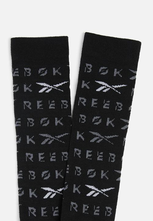 Reebok - Tech style eng crew sock socks - black