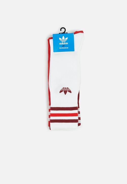 adidas Originals - Solid crew socks - multi