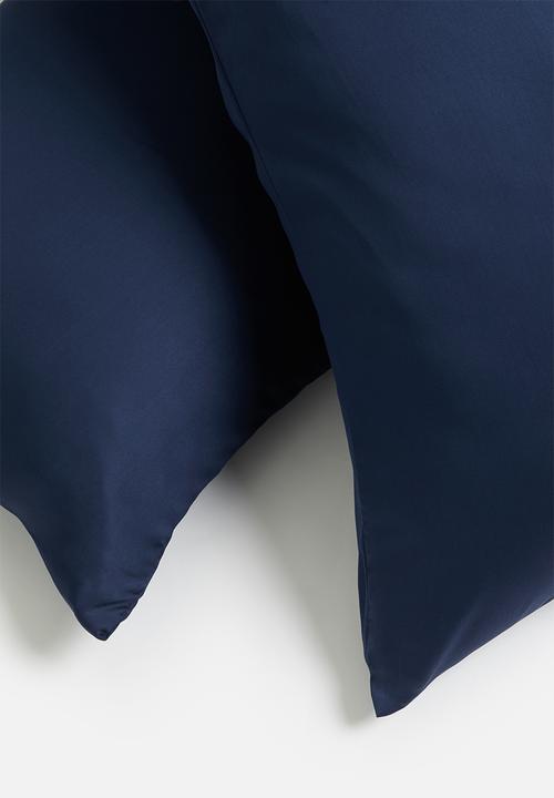 Sixth Floor - 100% bamboo super soft pillowcase set - navy