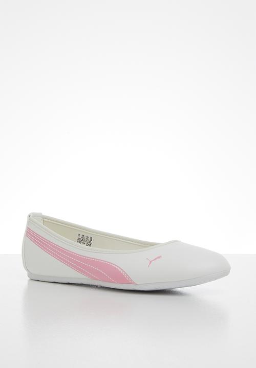 PUMA - Basic ballerina stiched zadp - white & pink 