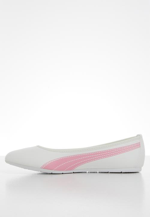 PUMA - Basic ballerina stiched zadp - white & pink 