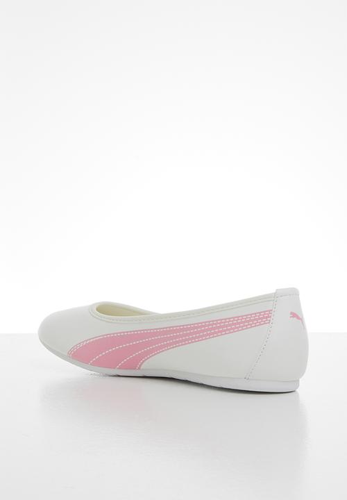 PUMA - Basic ballerina stiched zadp - white & pink 