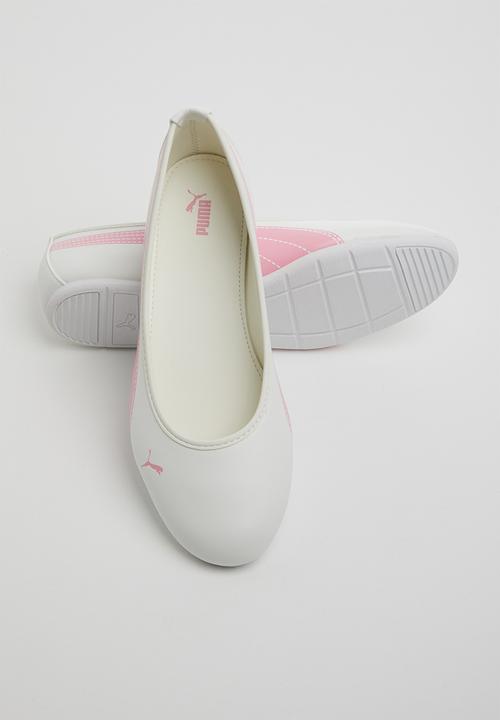 PUMA - Basic ballerina stiched zadp - white & pink 