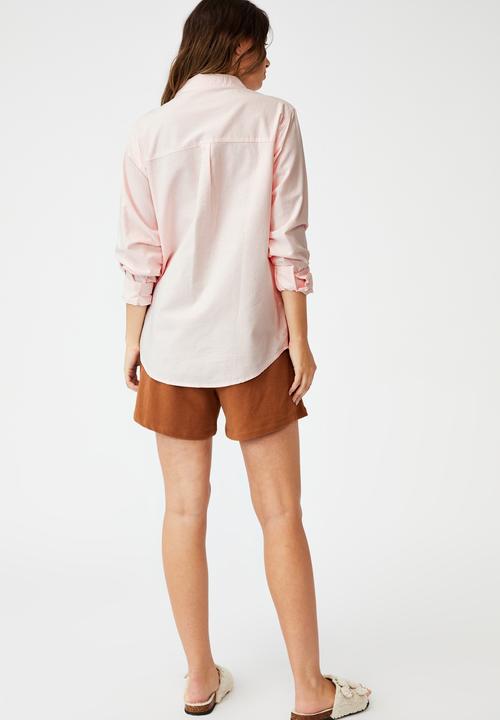 Cotton On - Preppy shirt - pink