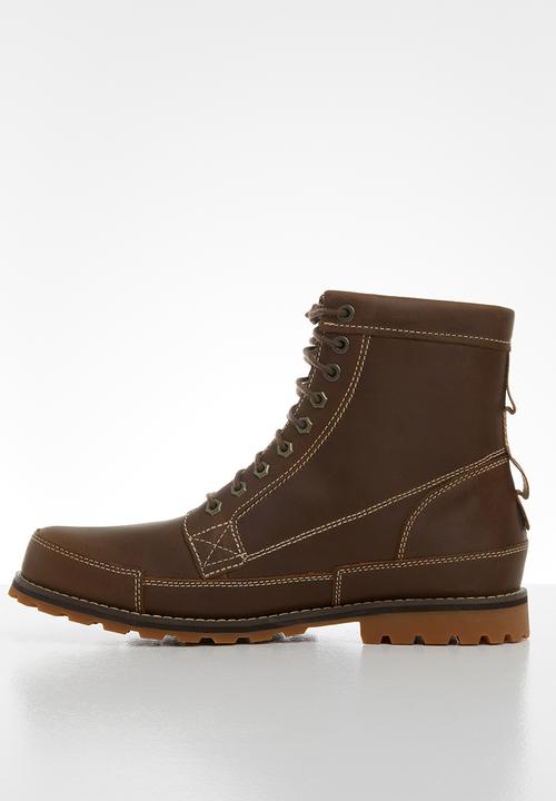Timberland - Originals ii leather 6 in boot - brown