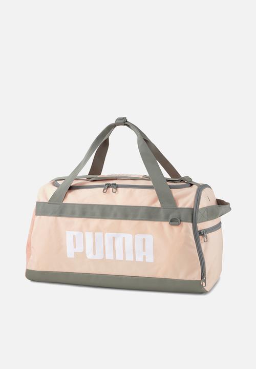PUMA - Puma challenger duffelbag - peach & grey