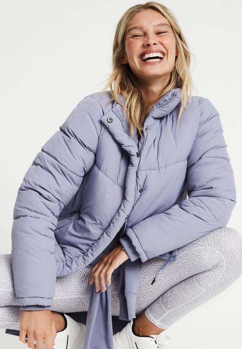 Cotton On - The recycled mother puffer - perwinkle