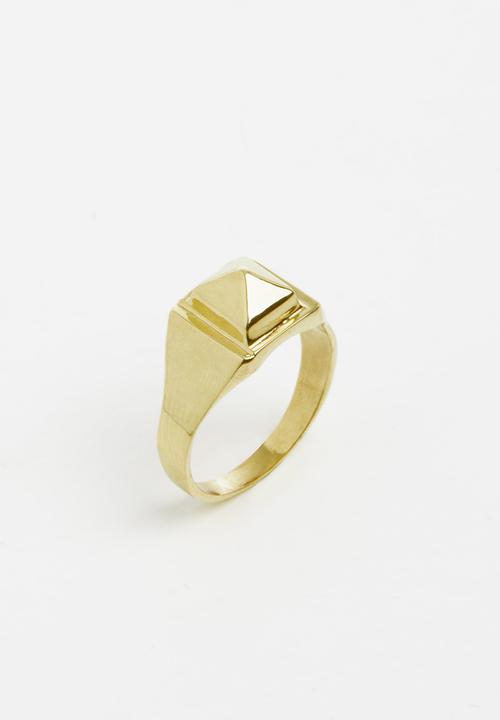 Matter of Fakt - Unity signet ring - brass
