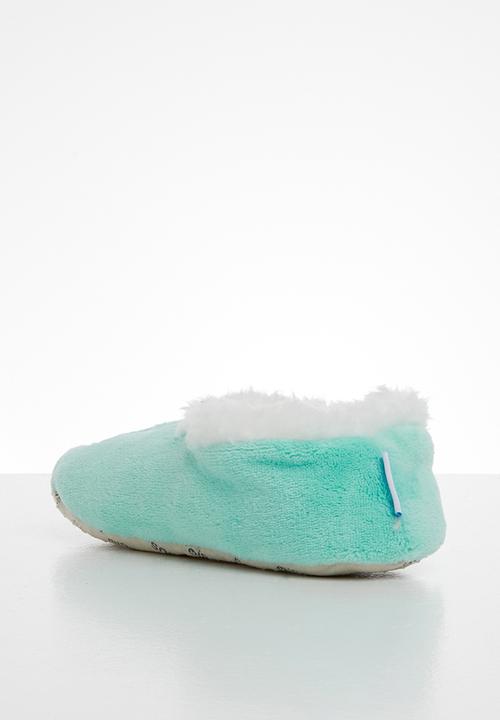 snoozies!® - Be llamazing slipper - aqua