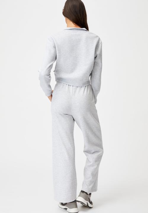 Cotton On - Lifestyle getting out half zip fleece - grey marle