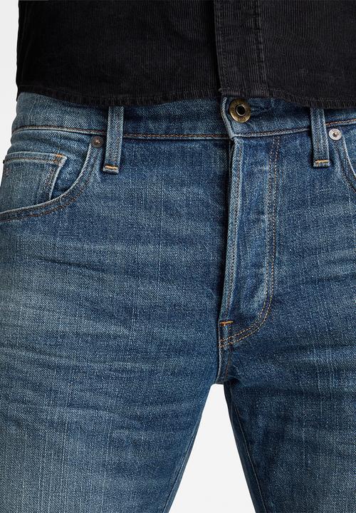 G-STAR - 3301 straight - blue 