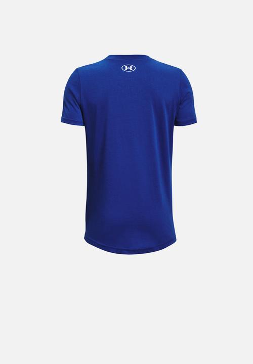 Under Armour - Ua boys sportstyle short sleeve tee - blue & white