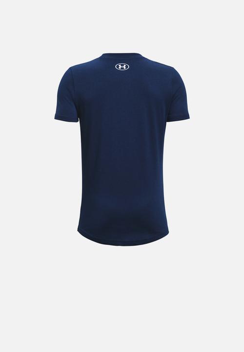 Under Armour - Ua boys sportstyle short sleeve tee - navy & white