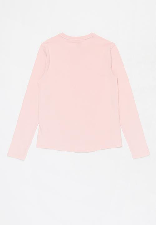 POLO - Girls mia long sleeve tee - pink